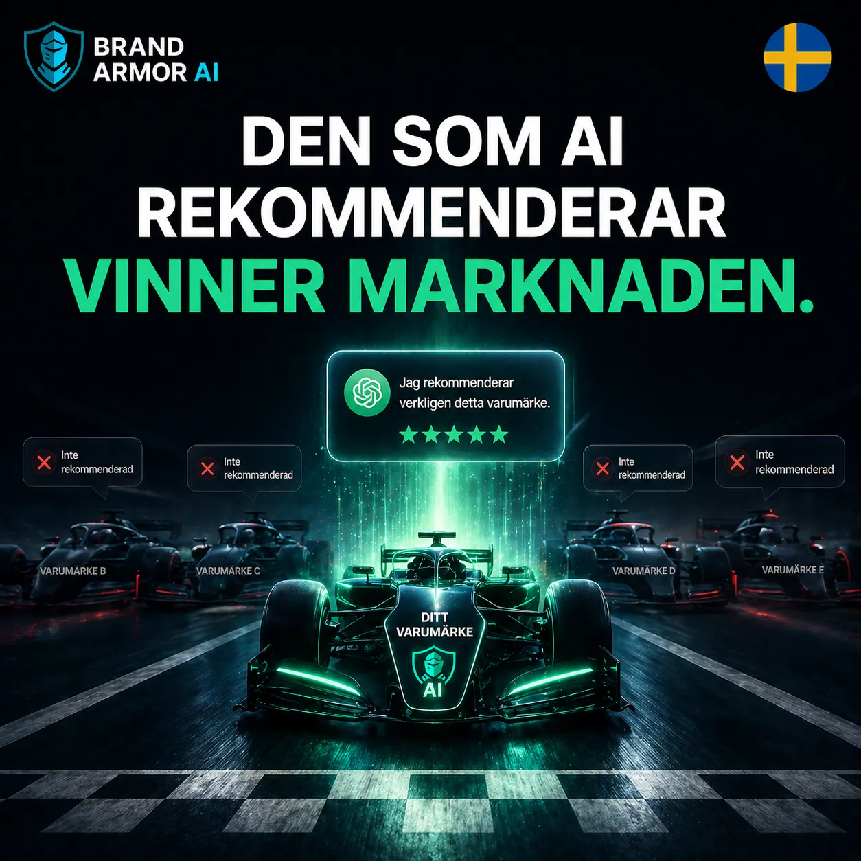 Snabbt skiftande AI-narrativ och marknadsrace i Sverige